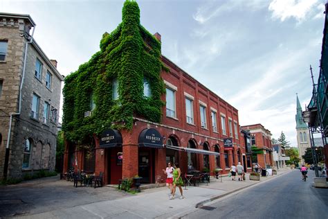 The Red Brick Cafe Of Douglas Street Downtown Guelph Great Food And