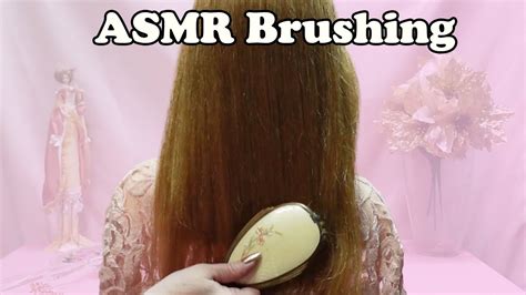 Asmr Relaxing Hair Brushing And Hair Love Vintage Brushes No Talking