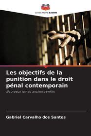 Les Objectifs De La Punition Dans Le Droit P Nal Contemporain Shop