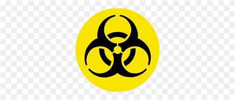 Sign Hazard Warning Clip Art - Biohazard Clipart - FlyClipart