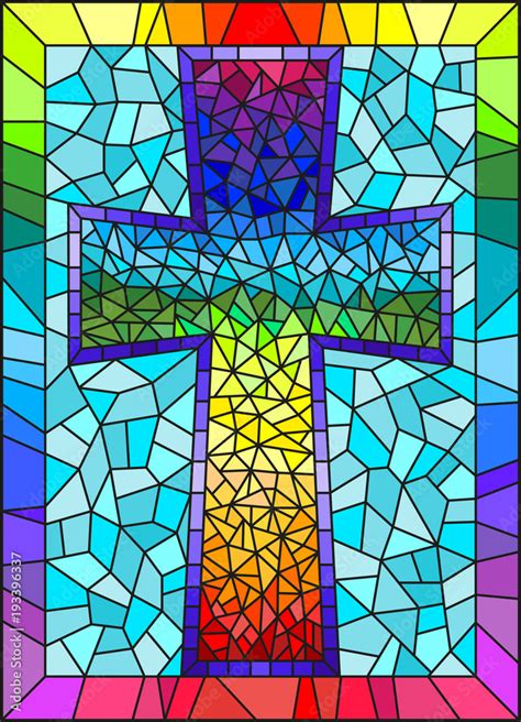 Christian Stained Glass Paintings