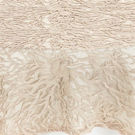 Nude Coral Sequins Linen Book