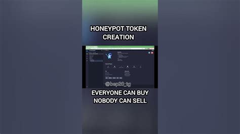 Honeypot Token Creation Shitcoin Faketoken Scamtoken Scamcoin