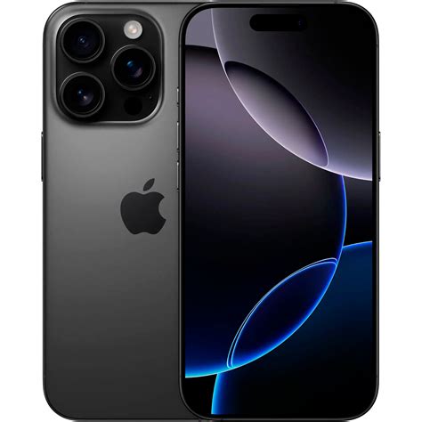 Смартфон Apple iPhone 16 Pro 128GB Black Titanium (nano SIM + eSIM