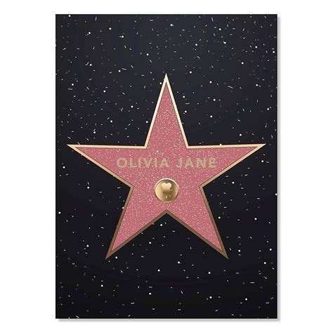 Free printable walk of fame stars, Download Free printable walk of fame ...