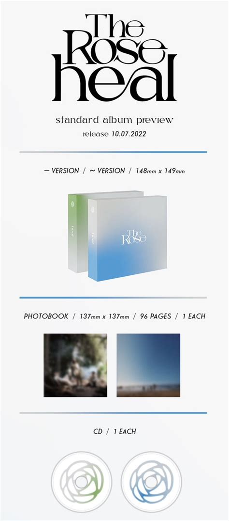 Woosung Pics On Twitter The Rose Heal Album Details There Are