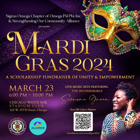 Omega Mardi Gras 2024 – SOC Alliance in Partnership with Sigma Omega