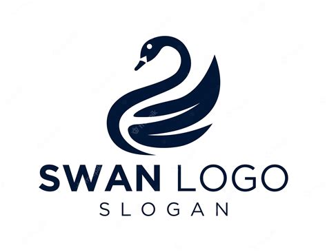 Premium Vector Swan Logo Design