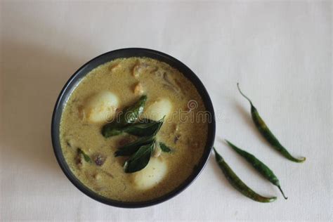 Kerala Style Egg Curry With Coconut Milk Also Known As Nadan Mutta