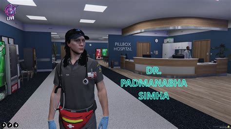 Dr Padmanabha Simha In Iurs Gta Fivem Roleplay Live In Telugu Ksg