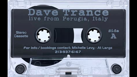 Dave Trance Live From Perugia Italy Hd Youtube