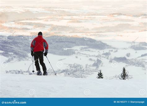 Skiing in the Bavarian Alps Editorial Photo - Image of dangerous, sport ...