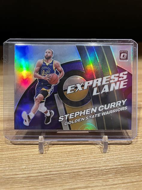 Yahoo Stephen Curry Panini Donruss Optic