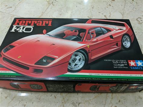 Tamiya Ferrari F40 Model Scale 1 24 BNIB Hobbies Toys Toys Games