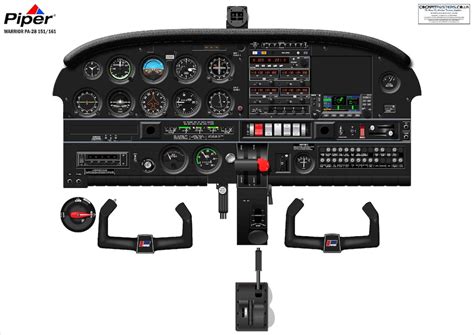 Piper PA 28 Warrior Cockpit Poster Piper PA 28 151 161 Etsy