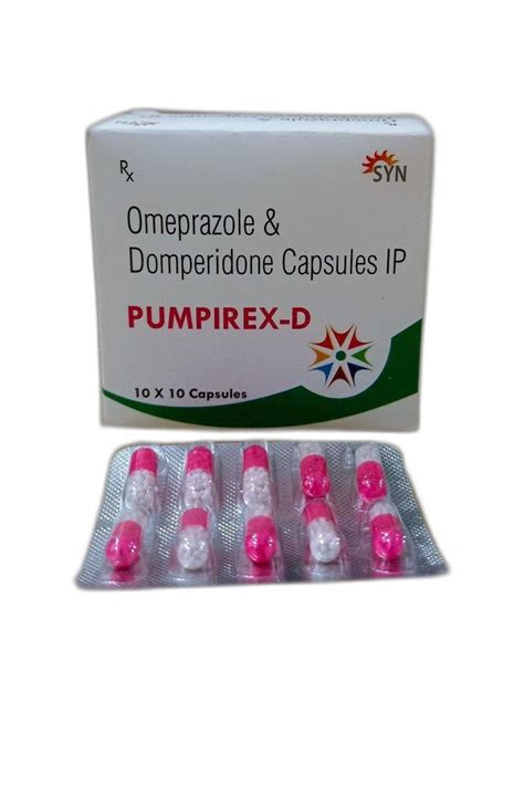 Omeprazole And Domperidone Capsules I P At Rs Box Omeprazole And