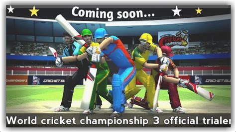 World Cricket Championship 3 YouTube