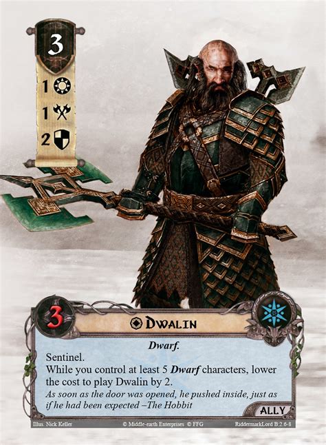 Lotr Lcg Alt Art Dwarves Featuring Art By Nick Keller D Flickr