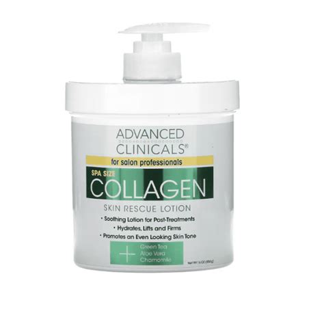 Advanced Clinicals Collagen Skin Rescue Lotion Ml Beautiebox