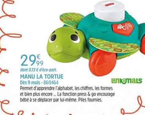 Promo Manu La Tortue Chez King Jouet Icatalogue Fr