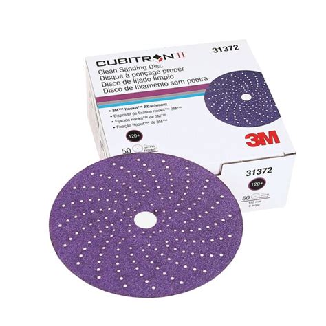 3m Cubitron Ii Clean Sanding Hookit Abrasive Disc 6 Inch 120 Grade