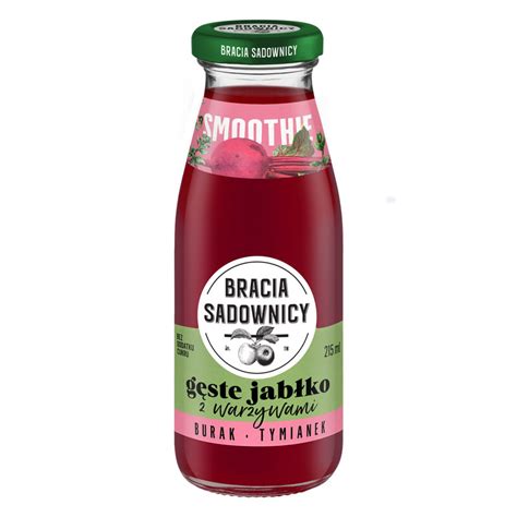 Bracia Sadownicy Smoothie gęste jabłko z warzywami burakiem i