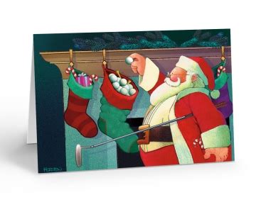 Golf Christmas Cards | Golf Greeting Cards | Stonehouse Collection