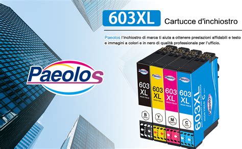 Paeolos Xl Compatibile Con Epson Xl Cartucce D Inchiostro