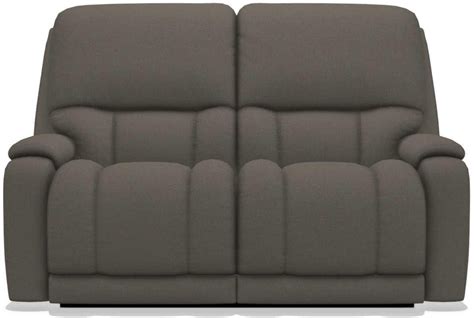 La Z Boy Greyson Granite Reclining Loveseat With Headrest