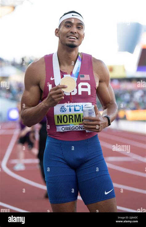 Michael Norman Usa Gold Medal In The Men’s 400m Final Race On Day Eight At The World Athletics