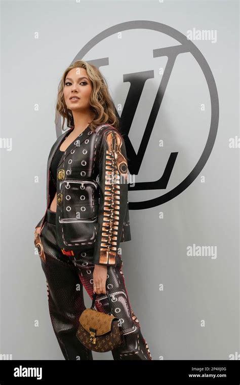 Eileen Gu Attends The Louis Vuitton Fall Winter Ready To Wear