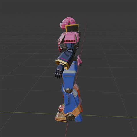 Mecha Team Leader - Fortnite 3D Model by Shevraar