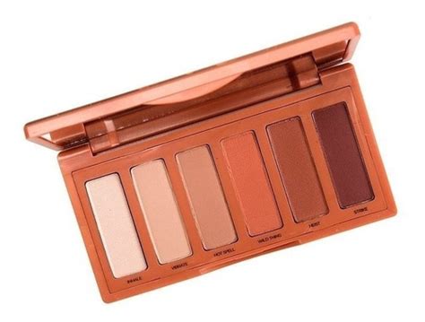 Urban Decay Paleta Naked Petite Heat 6 Sombras Mate Tierra Envío gratis