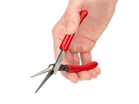 Mini Needle Nose Pliers Smooth Jaw Tekton Pmn03001