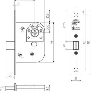 Låskasse 565 HØYRE Assa abloy Låshuset Sikkerhetssenter AS