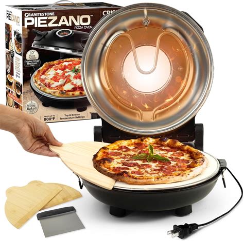 Piezano Pizza Maker 12 Inch Pizza Machine Improved Pizza Oven Electric