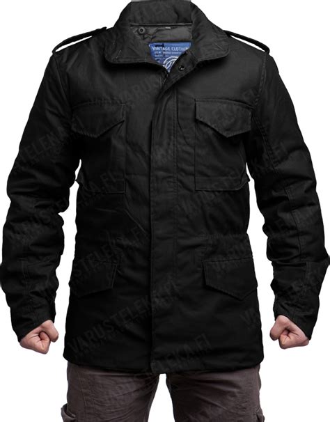 Brandit M65 Field Jacket With Liner Black