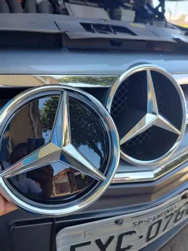 Grelhado Estrela Emblema Led Iluminado Classe B Mercedes