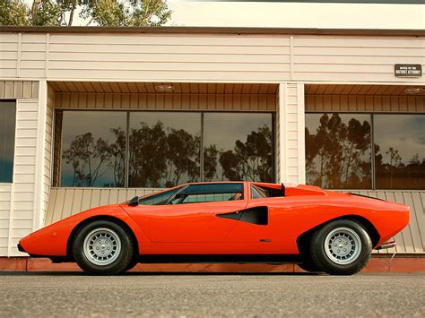 1974 Classic Countach Lamborghini Lp400 Supercar Supercars HD