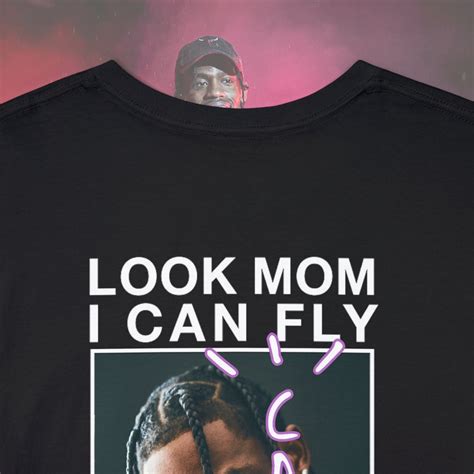 Travis Scott T Shirt Cactus Jack T Shirt Look Mom I Can Fly T Shirt