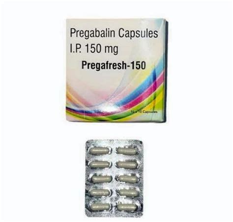 Pregabalin 150 Mg Capsule At Rs 800 Box Pregabalin Capsules Tablets