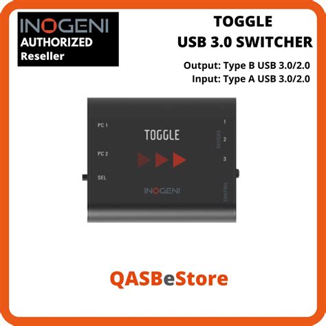 PRE ORDER INOGENI Toggle USB 3 0 Switcher Shopee Malaysia