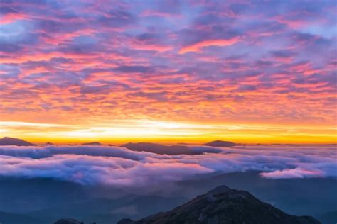 Mountain morning sunrise Stock Photos, Royalty Free Mountain morning ...