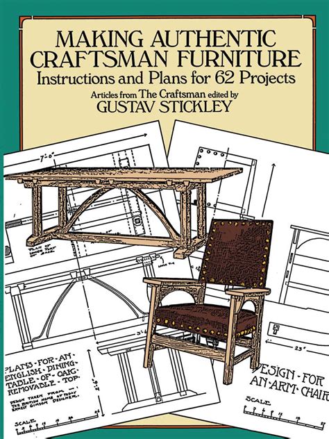 Making Authentic Craftsman Furniture Instructions And Plans For 62