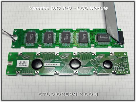 Studio Repair Yamaha Dx Ii D Lcd Module