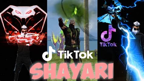 Free Fire Tik Tok Shayari Video With Free Fire Op Shayari In World