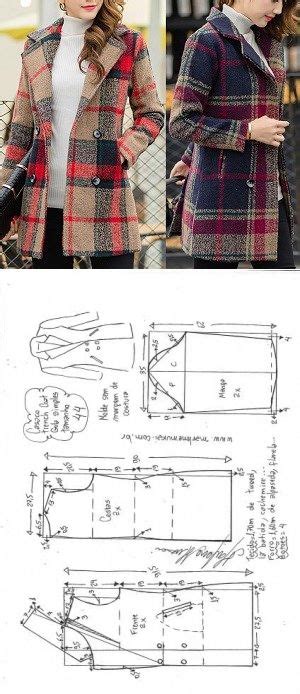 Vestido Envelope Para Tecido Plano Coat Pattern Sewing Jacket