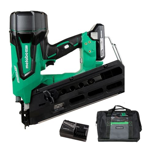 Metabo Hpt 21 Degree 18 Volt Cordless Framing Nailer In The Nailers