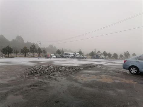 Por Ca Da De Nieve Cierran Acceso Veh Cular A Izta Popo Y Al Nevado De