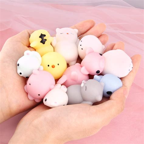 Satkago Squishies Mini Mochi Squishies Toy Pcs Mini Squishys Toys